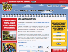 Tablet Screenshot of myparkspass.ca